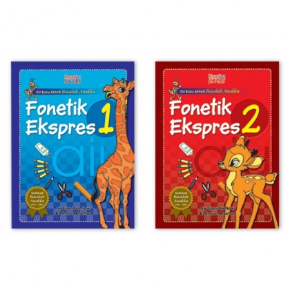 Image 146: Bacalah Anakku : Buku Aktiviti Fonetik Ekspres 1 & 2